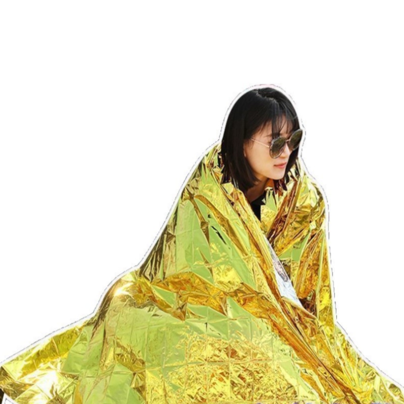 130×210cm Gold Mylar Survival  - Survival Blanket Reflective recension och pris