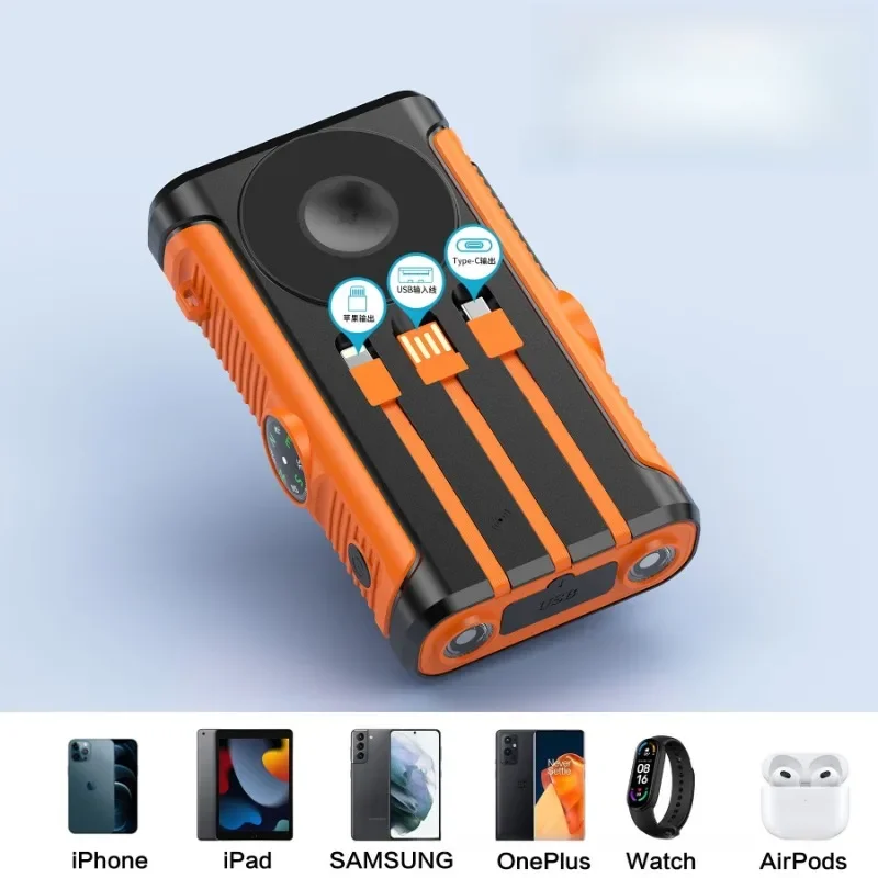 50000mAh Solar Power Bank 22.5 - Solar Emergency Charger recension och pris