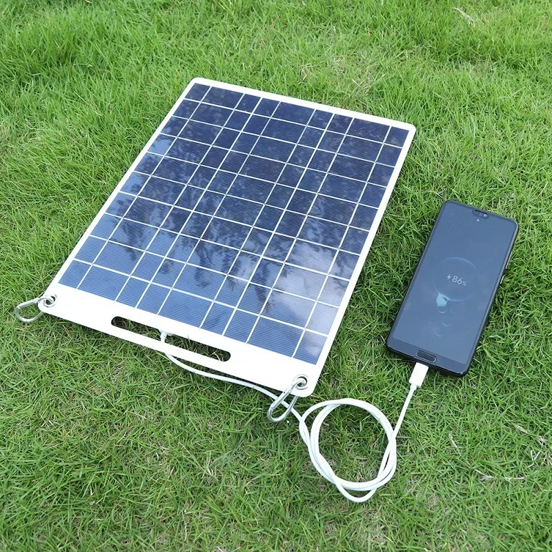 5V Solar Panel Waterproof Port - Solar Emergency Charger recension och pris