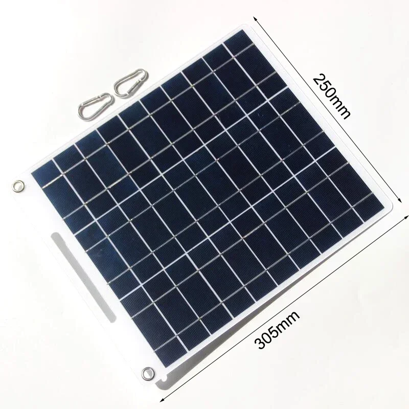 5V Solar Panel Waterproof Port - Solar Emergency Charger recension och pris