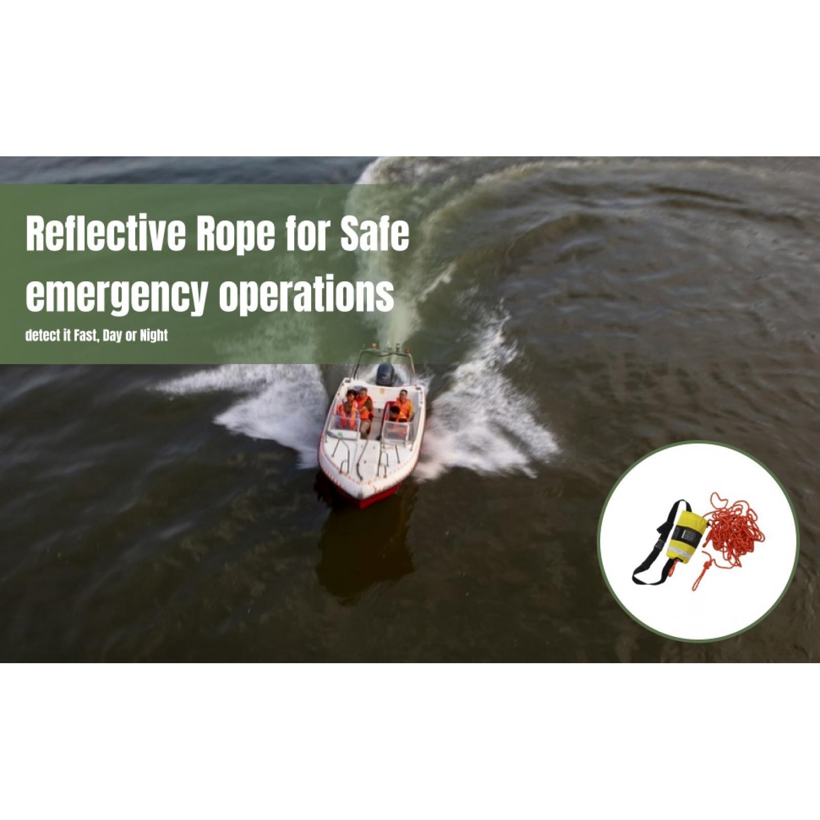 Kayak Throw Rope Bag Water Res - Rescue Rope Throw recension och pris