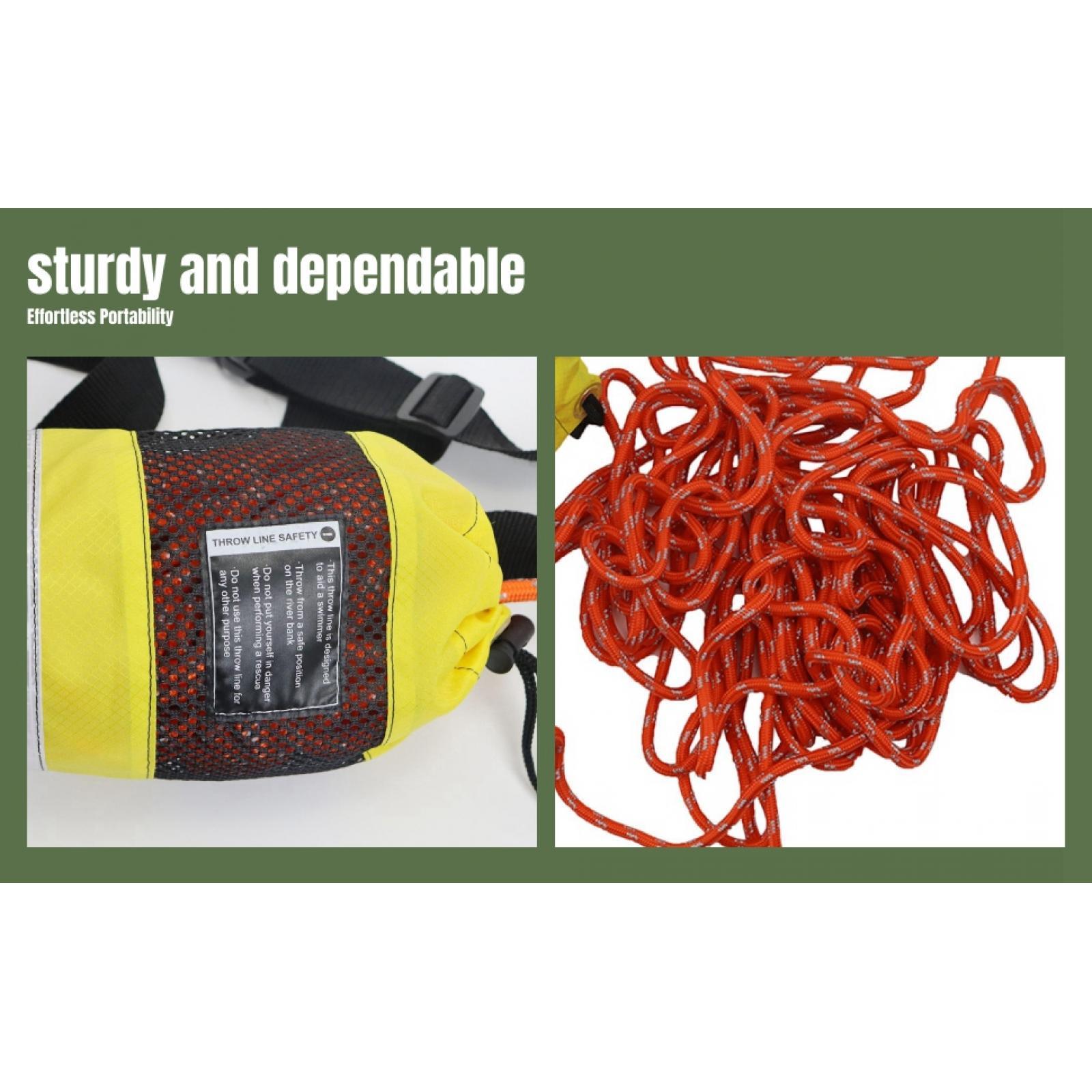 Kayak Throw Rope Bag Water Res - Rescue Rope Throw recension och pris
