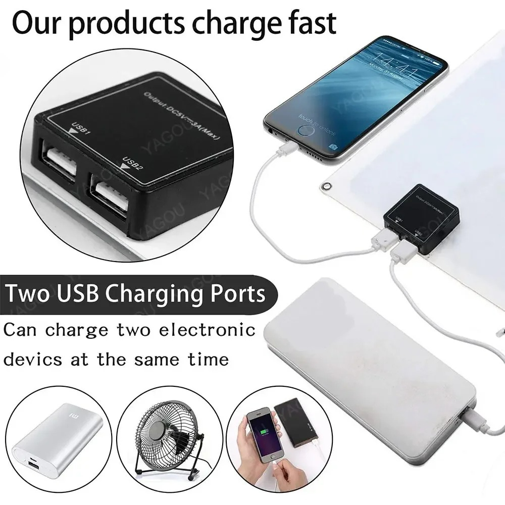 Portable Water Resistant Solar - Solar Emergency Charger recension och pris