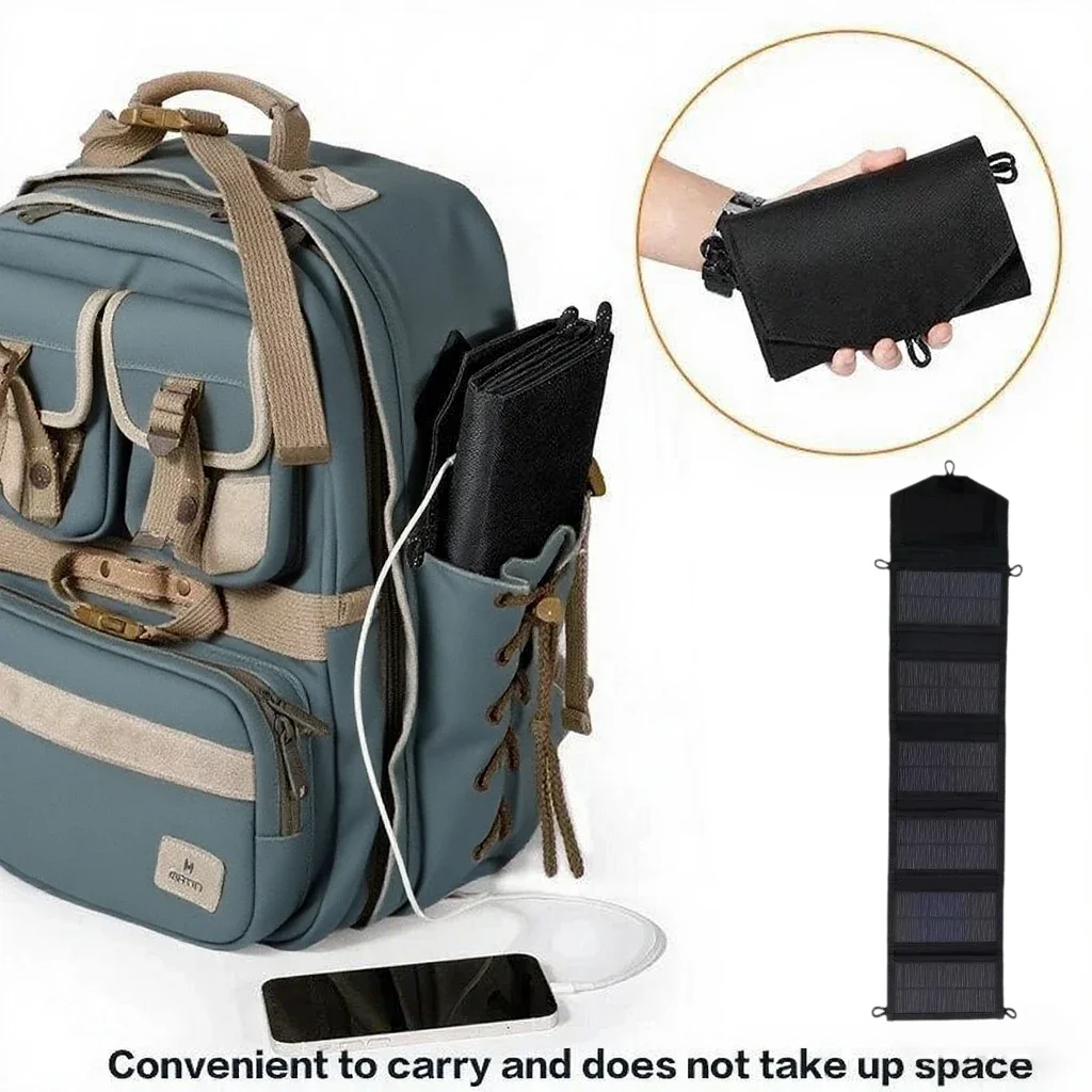 Foldable Solar Panel Charger 2 - Solar Emergency Charger recension och pris